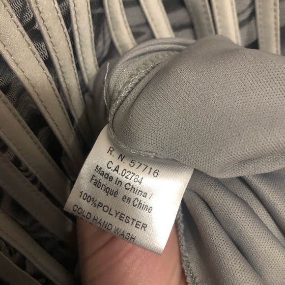 Papillon  🦋 accordion grey midi dress - Picture 6 of 8